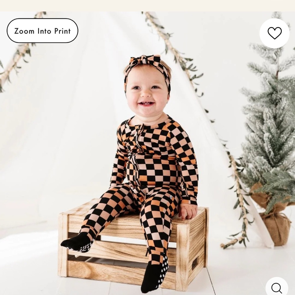 Bums & Roses Convertible Footie Romper